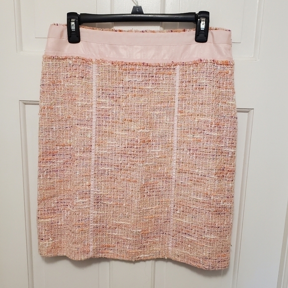 ECI NEW YORK TWEED SKIRT SIZE 6 - Picture 1 of 7